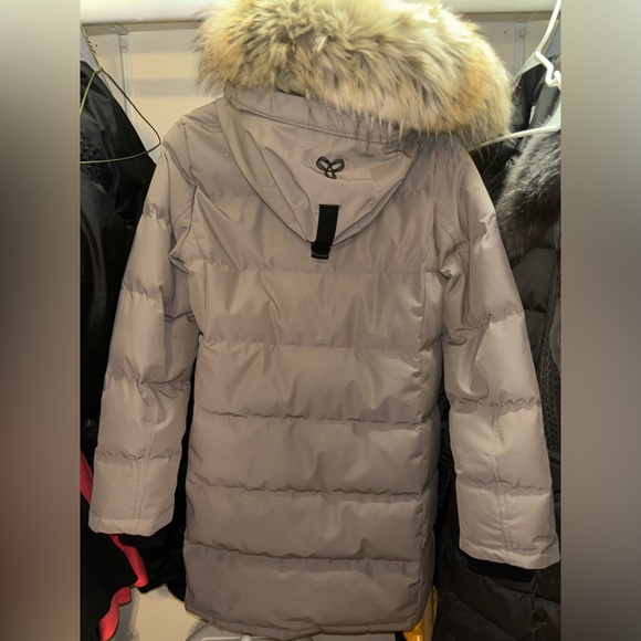 TNA ARITZIA POWDER PARKA MID LENGTH - modern taupe (color) - Picture 2 of 3